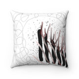 Spun Polyester Square Pillow with original design by Naama Zahavi-Ely