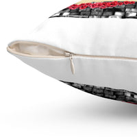 Spun Polyester Square Pillow with original design by Naama Zahavi-Ely