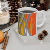 Ceramic Mug 11oz with original artwork by Naama Zahavi-Ely