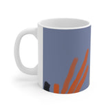 Ceramic Mug 11oz with original artwork by Naama Zahavi-Ely