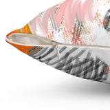 Spun Polyester Square Pillow with original design by Naama Zahavi-Ely