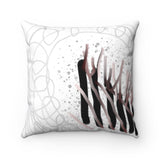 Spun Polyester Square Pillow with original design by Naama Zahavi-Ely