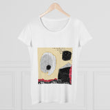 Organic T-shirt with original artwork by Naama Zahavi-Ely