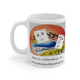 Opera in Wiiliamsburg The Magic Flute mug 2019, for USA shipping
