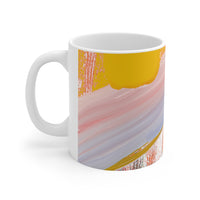 Ceramic Mug 11oz with original artwork by Naama Zahavi-Ely