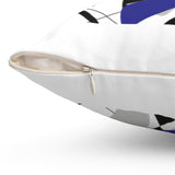 Spun Polyester Square Pillow with original design by Naama Zahavi-Ely