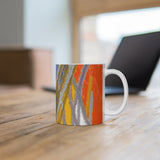 Ceramic Mug 11oz with original artwork by Naama Zahavi-Ely