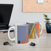 Ceramic Mug 11oz with original artwork by Naama Zahavi-Ely