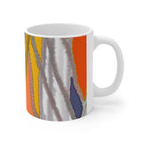 Ceramic Mug 11oz with original artwork by Naama Zahavi-Ely