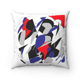 Spun Polyester Square Pillow with original design by Naama Zahavi-Ely