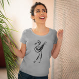 Organic T-shirt with original artwork by Naama Zahavi-Ely