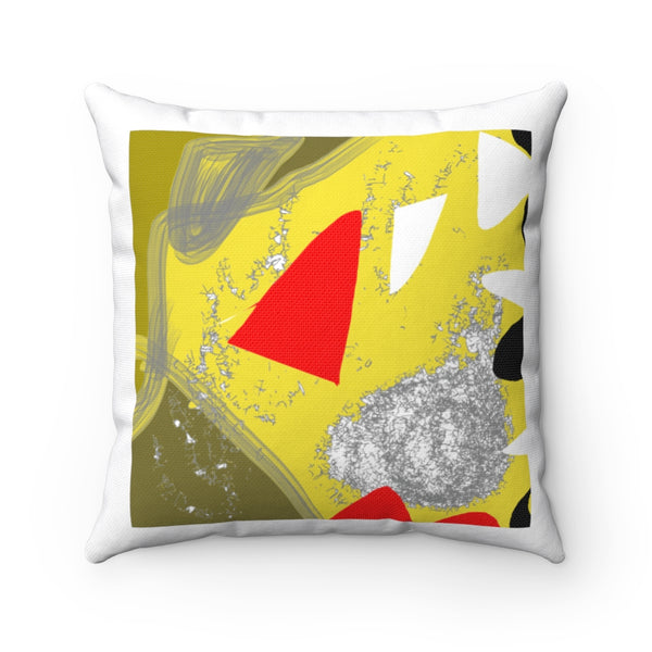 Spun Polyester Square Pillow with original design by Naama Zahavi-Ely