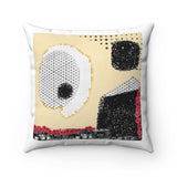 Spun Polyester Square Pillow with original design by Naama Zahavi-Ely