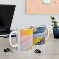 Ceramic Mug 11oz with original artwork by Naama Zahavi-Ely