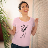 Organic T-shirt with original artwork by Naama Zahavi-Ely