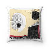 Spun Polyester Square Pillow with original design by Naama Zahavi-Ely