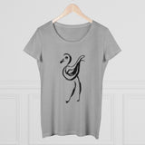 Organic T-shirt with original artwork by Naama Zahavi-Ely