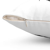 Spun Polyester Square Pillow with original design by Naama Zahavi-Ely