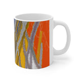 Ceramic Mug 11oz with original artwork by Naama Zahavi-Ely