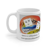 Opera in Wiiliamsburg Cosi fan tutte mug 2022, for USA shipping