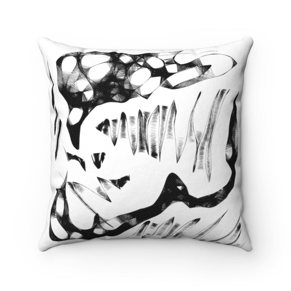 Spun Polyester Square Pillow with original design by Naama Zahavi-Ely