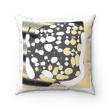 Spun Polyester Square Pillow with original design by Naama Zahavi-Ely