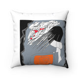 Spun Polyester Square Pillow with original design by Naama Zahavi-Ely