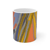 Ceramic Mug 11oz with original artwork by Naama Zahavi-Ely