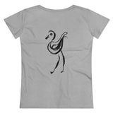 Organic T-shirt with original artwork by Naama Zahavi-Ely